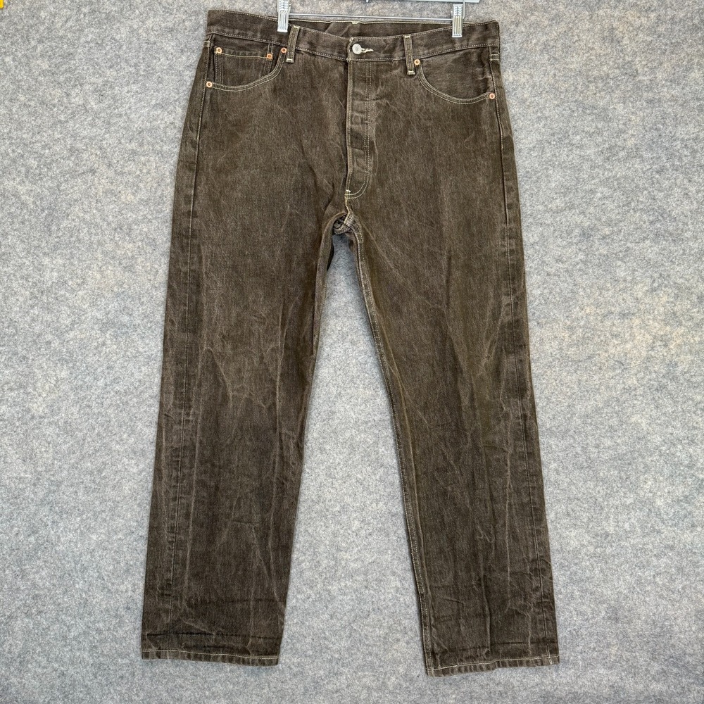 Vintage‎ Levi's 501XX Jeans Mens 38x32 (fits 37x31) Charcoal Gray Rugged Y2k 90s